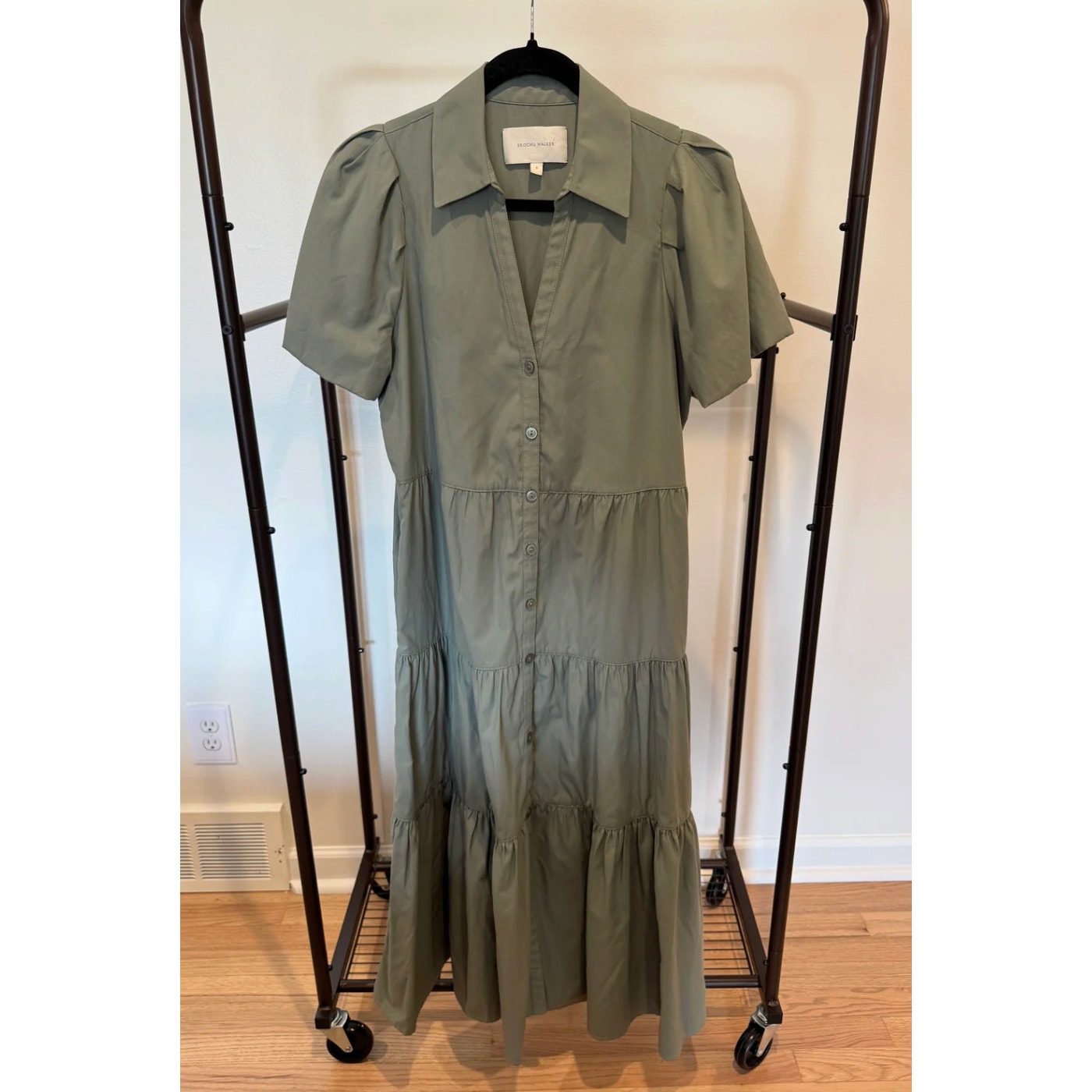 Brochu Walker The Havana Dress In Agave Green Size S Small — image 3 of 6